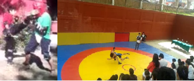 My best skill in my sport is floor contact in MMA and arm flip in wresting.