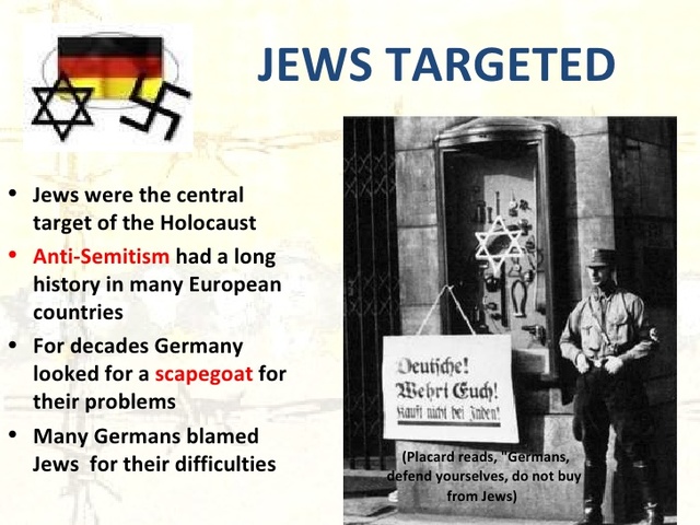Jews Targeted