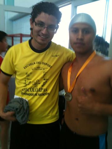 My first winning activity happened in swimming and it was Medal of first place