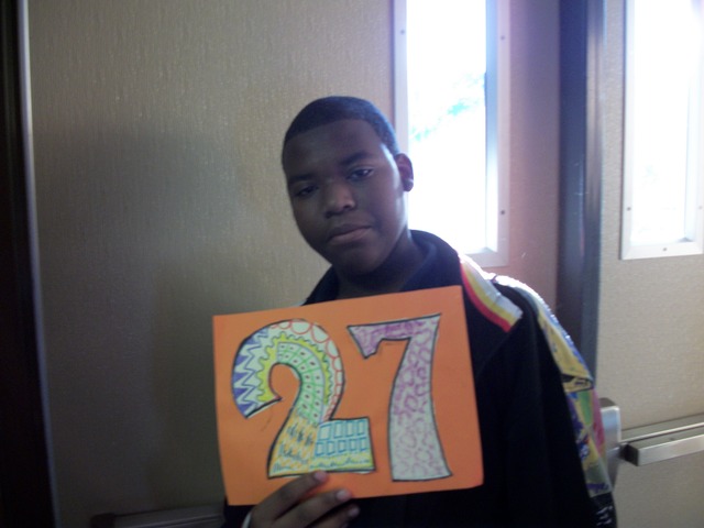 The Twenty Seventh Day of School