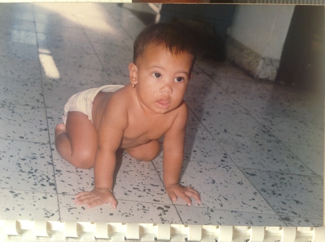 A Los 5 Meses Y Medio Empece A Gatear