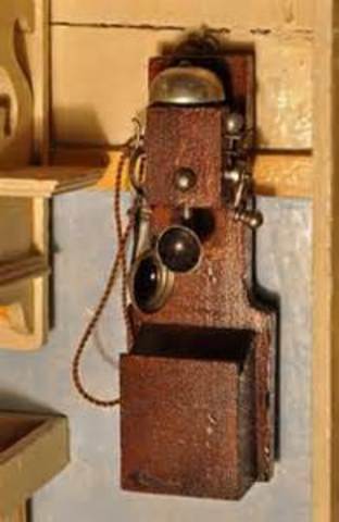 First long distance telephone service is demonstrated