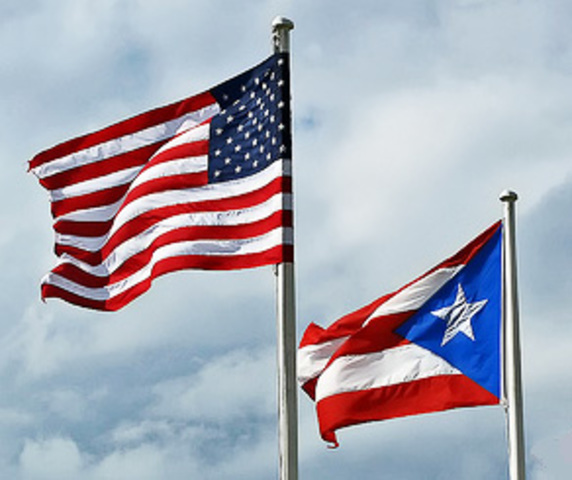 Puerto Rico becomes a U.S. commonwealth