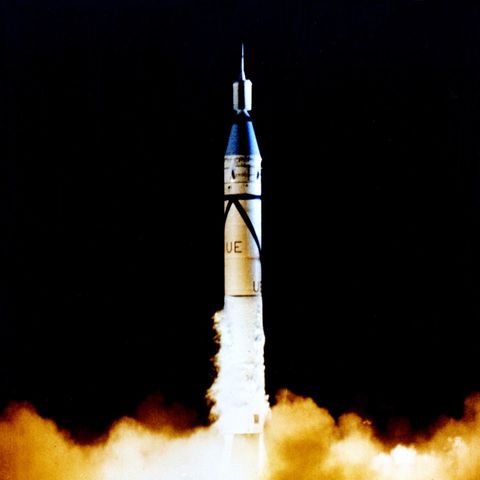 Explorer I, first American satellite, is launched