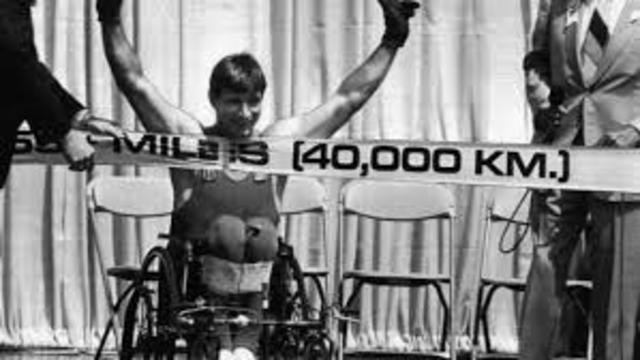 Rick Hansen's Man in Motion Tour