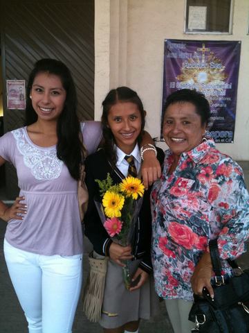 Mejor promedio en la secundaria.