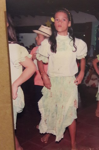 Mi primera presentación de danzas