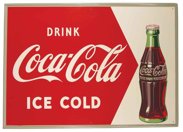 Coca-Cola became the first commercial product