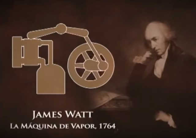 James Watt Máquina de Vapor (1764)