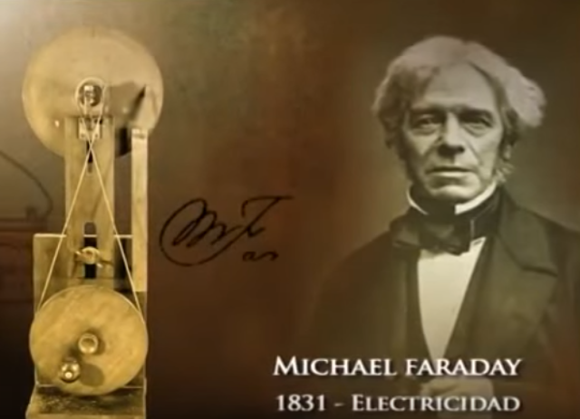 Michael Faraday 1831 Electricidad