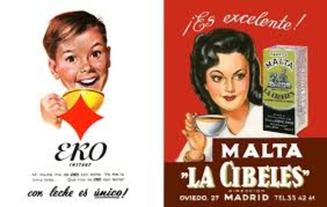 Década 1950-1960: la era de los productos Publicitarios