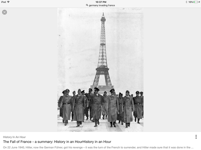 German invaded France