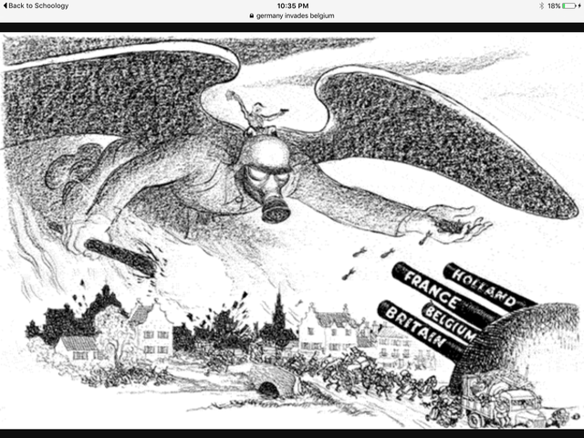 Italy fought against the Two