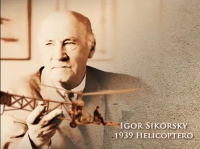 Ígor Ivánovich Sikorski 1939 Helicóptero