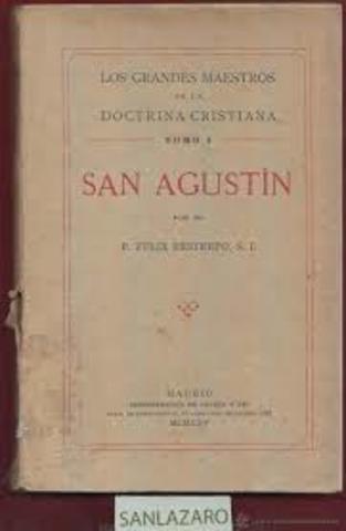 Se difunden doctrinas de San Agustín