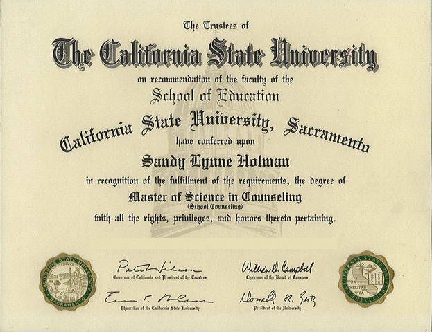 Masters Degree pg 97