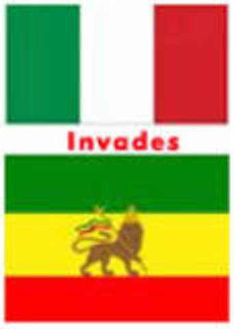 Italian Army invades Ethiopia
