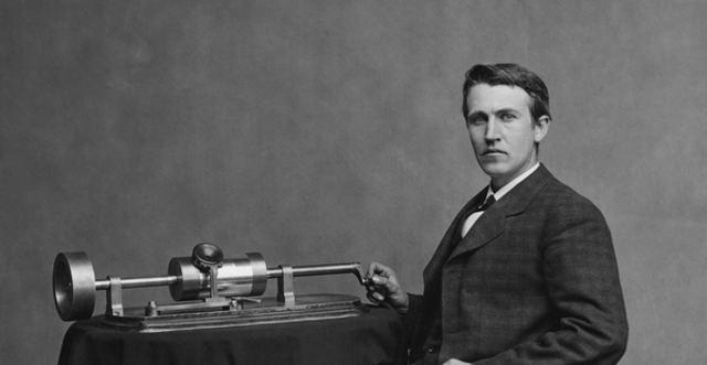Thomas Alva Edison 1887 El Fonógrafo