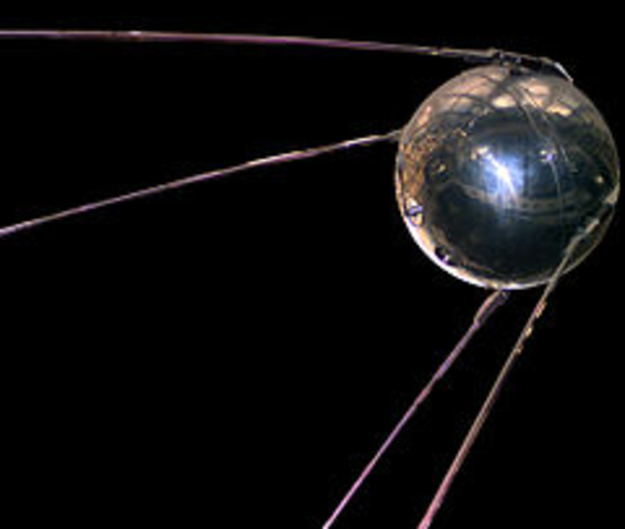 El primer satélite lanzado: Sputnik 1