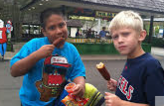 First time at adventure land with drew