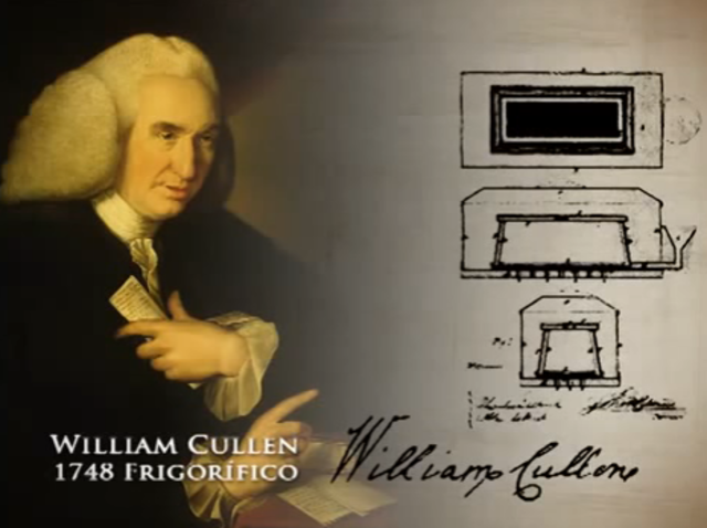 William Cullen 1748 Frigorifico