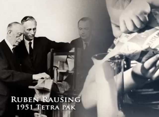 Ruben Rausing 1951 Tetra Pak