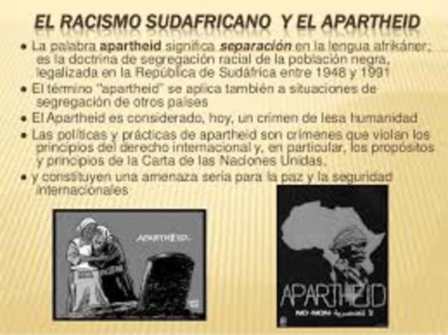 Convención internacional de la represión y castigo de los crímenes apartheid