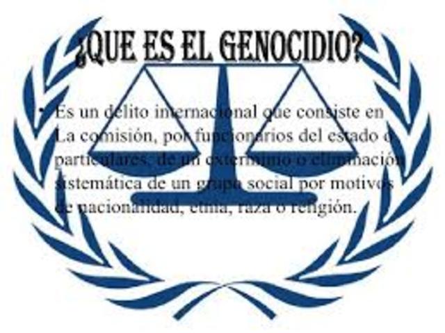 Convención para la Prevención y castigo de los crímenes de genocidio