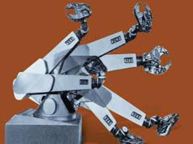 Robot Con Seis Ejes Electromecánicos