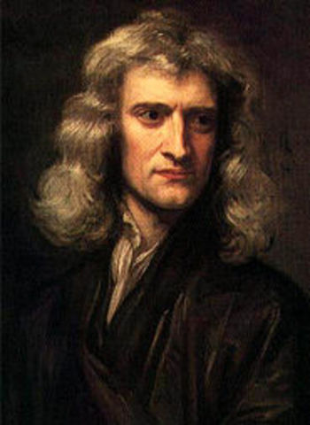 Isacc Newton 1642 - 1727