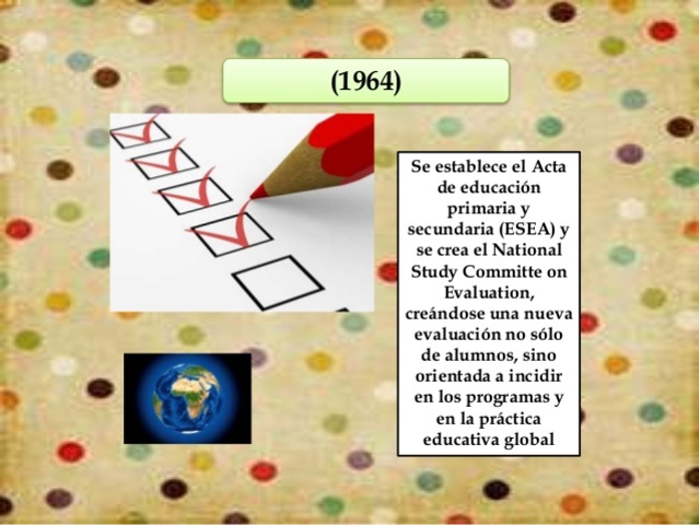 Se establece el Acta de educación primaria y secundaria (ESEA)