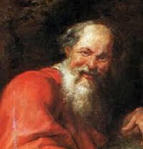 Demócrito de Abdera  (h. 460 a. C.-370 a. C.)
