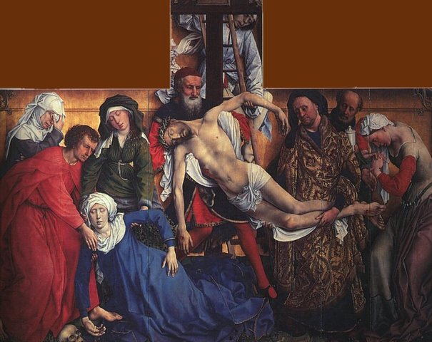 "Kristuse ristilt võtmine" Rogier van der Weyden