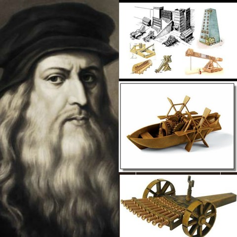 Leonardo da Vinci como ingenierio en la guerra contra Pisa