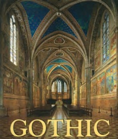 Gothic style during the middle ages in the 13th and the 14th