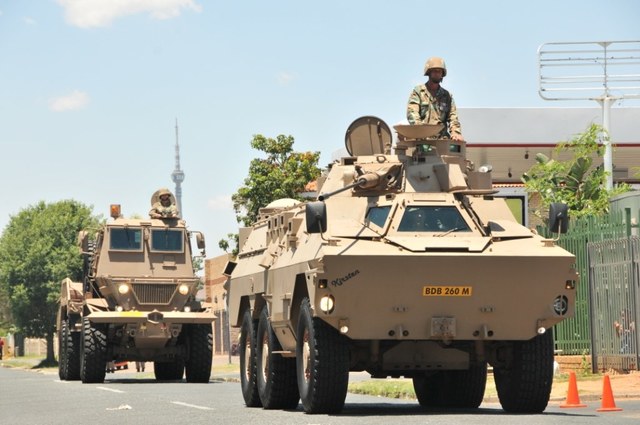 Proyecto: Cuerpo de defensa de la República de Sudáfrica