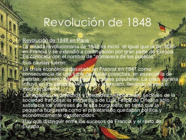 REVOLUCIONES DE 1848 Y 1940