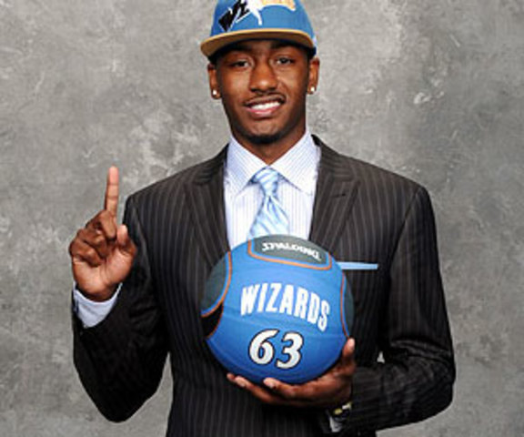 John Wall Nº 1 en el Draft