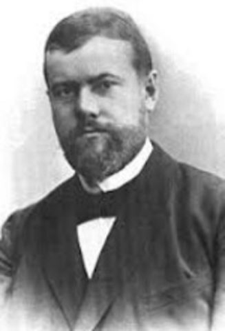 Max Weber (1864-1920)
