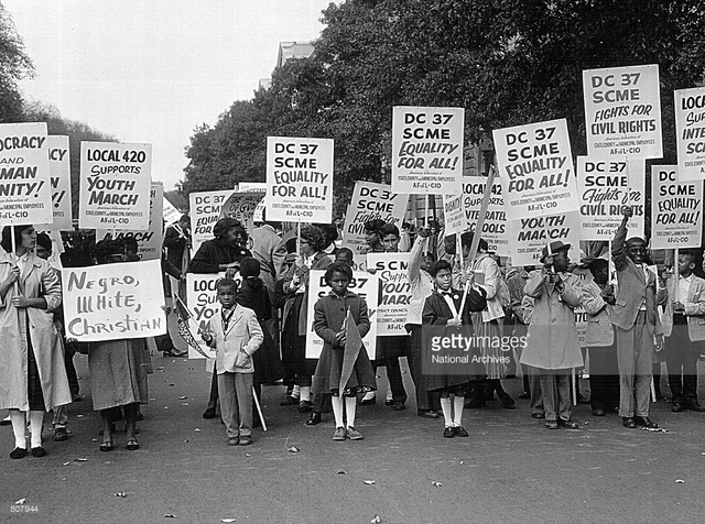 Peaceful Protesting in Washington