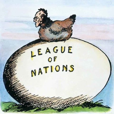 The League of Nations is founded.