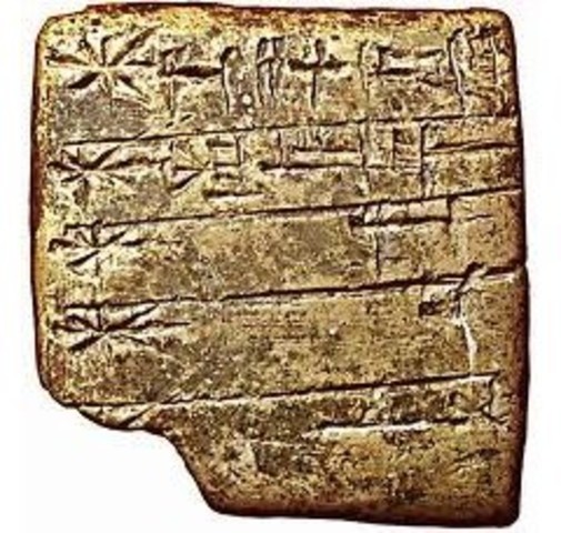 Babylonia tradition (4000 years before the present)