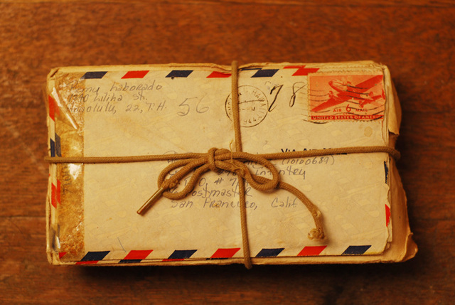 Naomi finds Aunt Emily's Letters