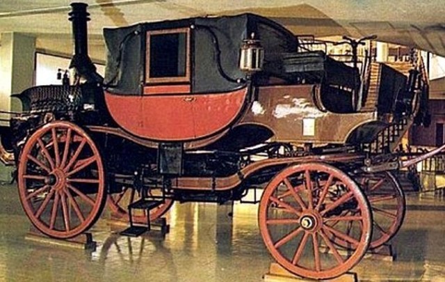 Véhicule à vapeur pour le transport de personnes