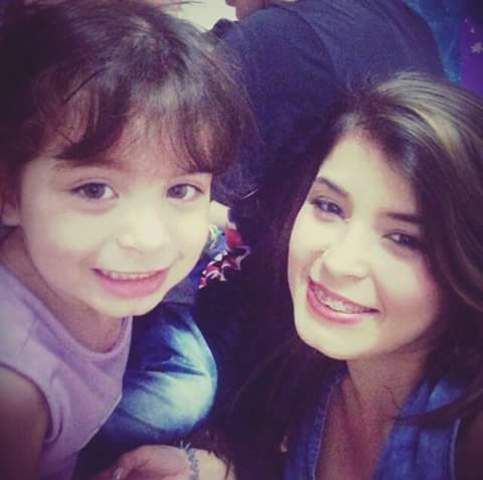 ni nieta hermosa y mi hija