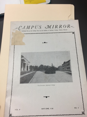 May-June issue of the Campus Mirror (Vol. 8, No. 8)