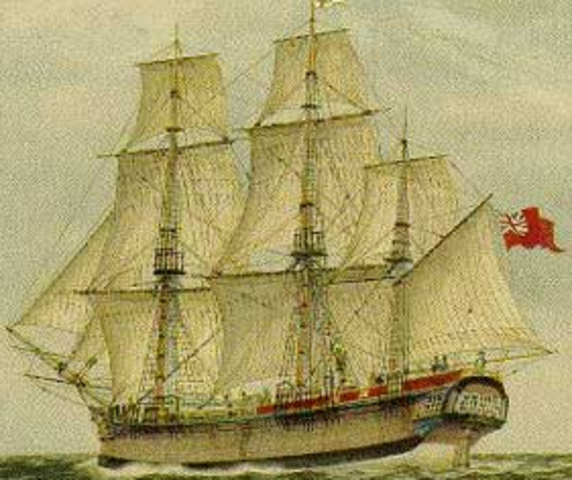 Captain Arthur Phillip sailed to Australia