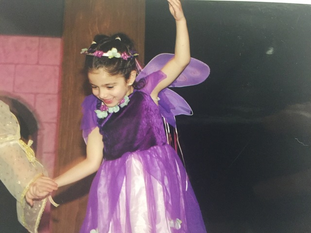 Played a fairy in Sleeping Beauty