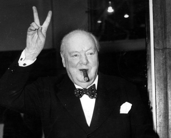Fallece Winston Churchill