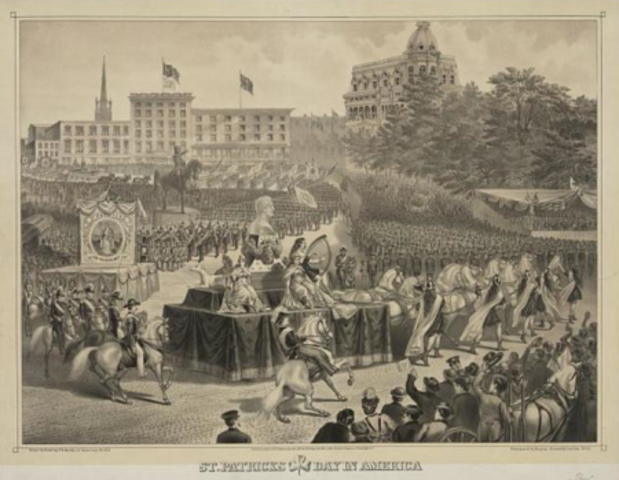 First Saint Patrick Parade